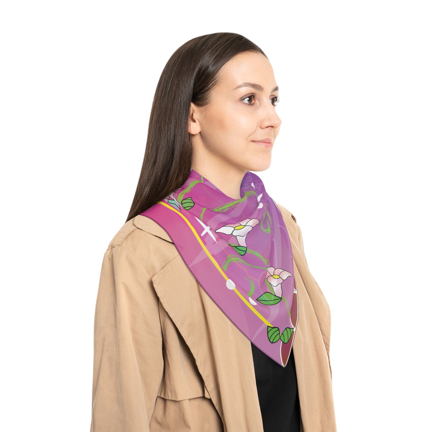 Hummingbird Poly Scarf