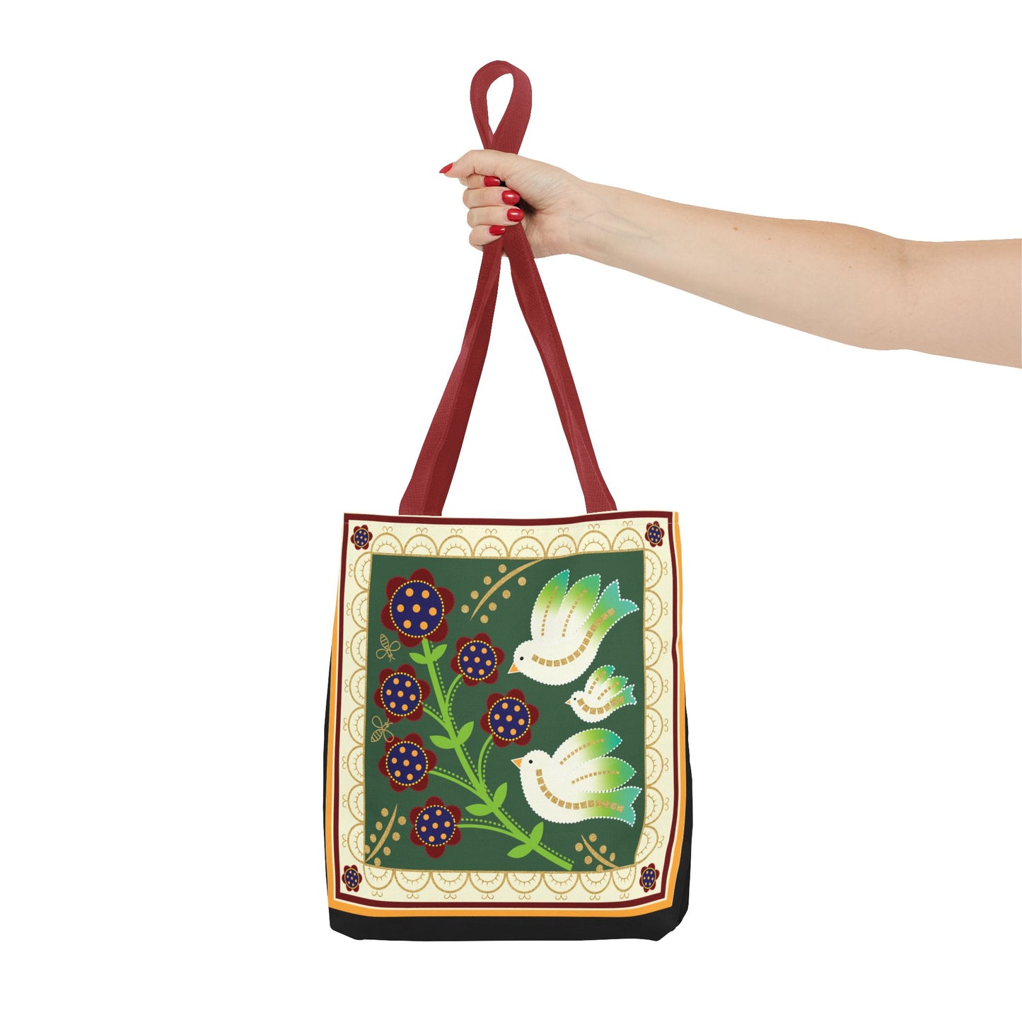 Pin Cushion Bird Tote Bag (AOP)