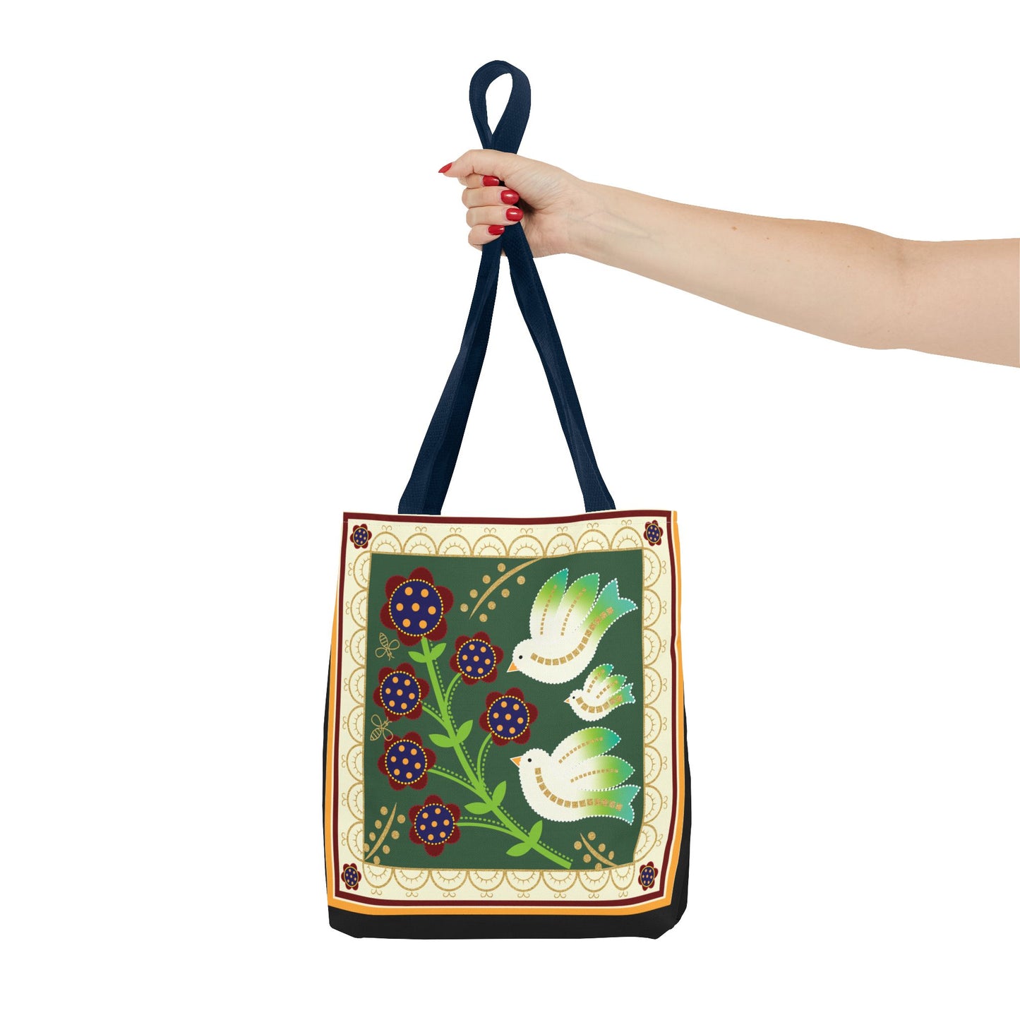 Pin Cushion Bird Tote Bag (AOP)