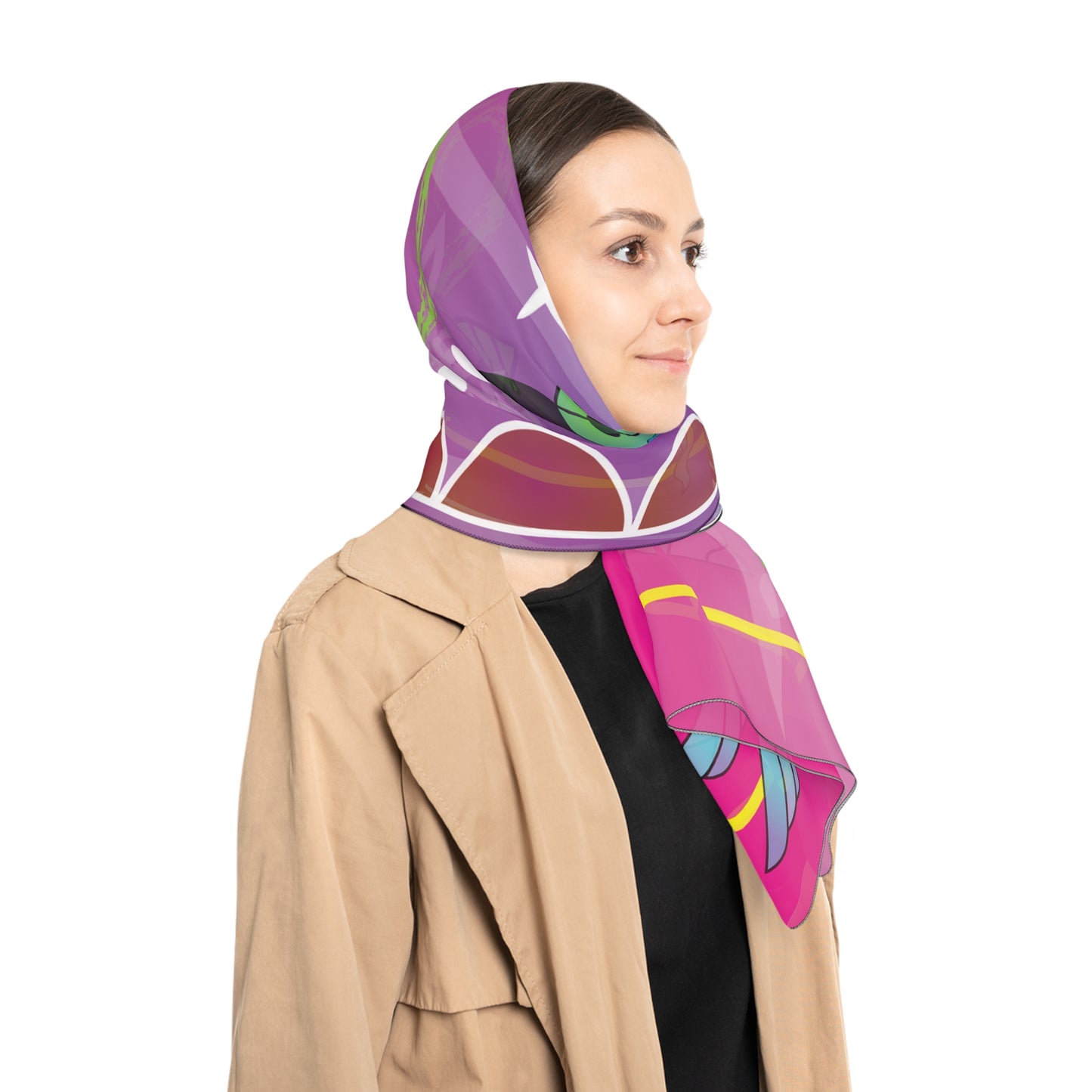 Hummingbird Poly Scarf