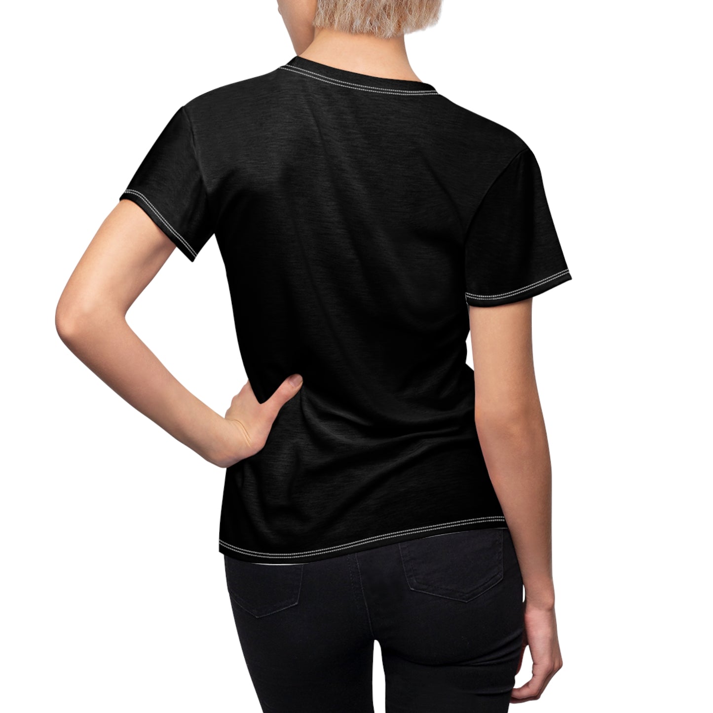 Strawberry Print Women's Cut & Sew Tee (AOP)