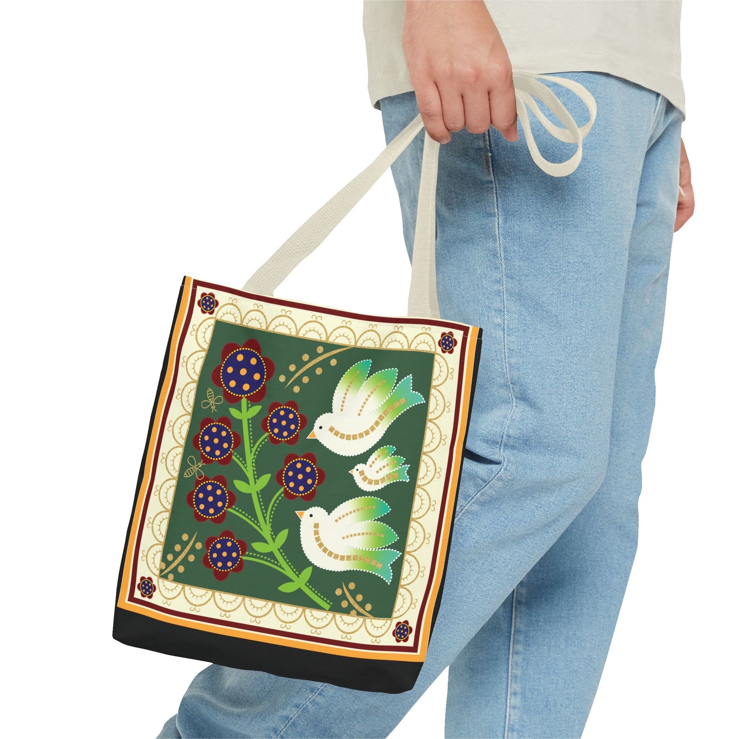 Pin Cushion Bird Tote Bag (AOP)