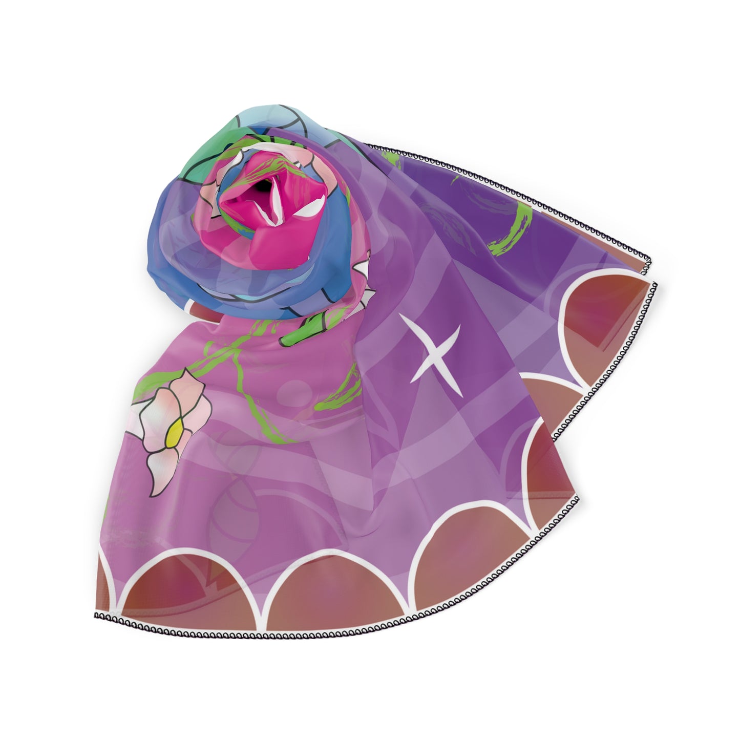 Hummingbird Poly Scarf