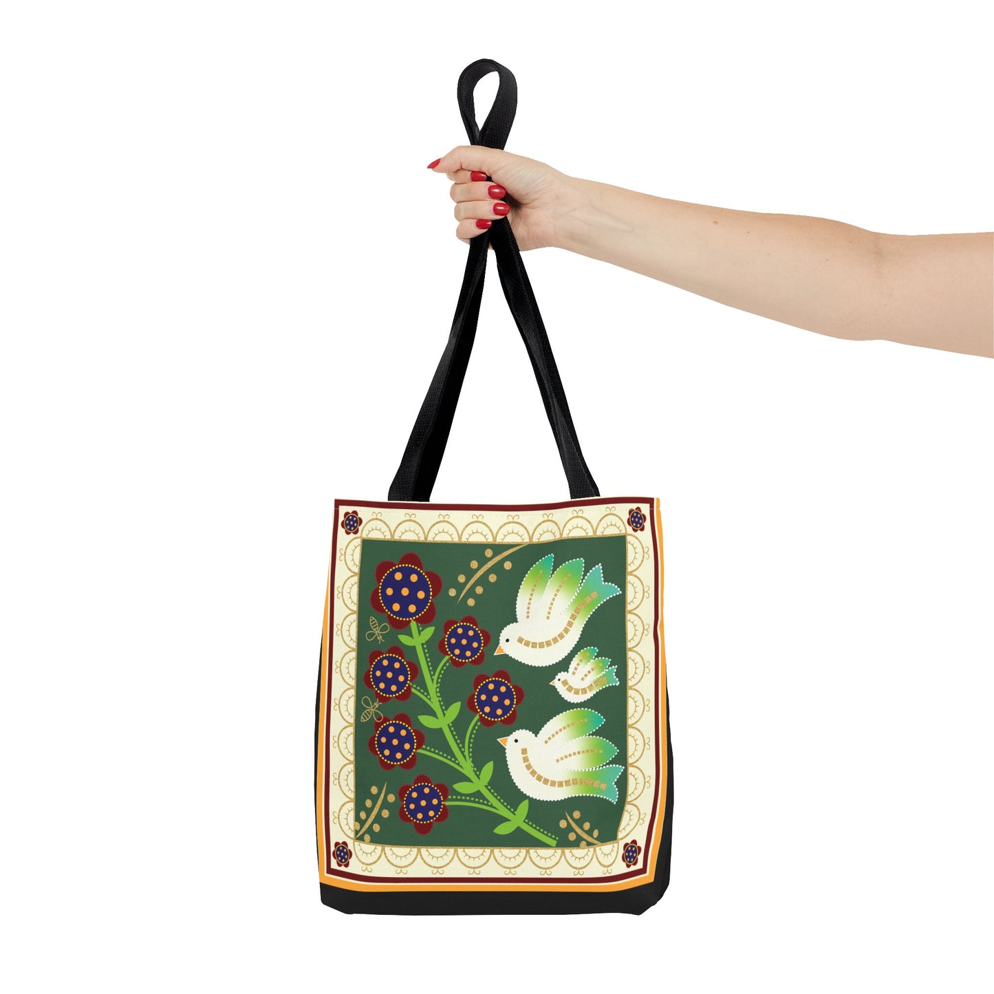 Pin Cushion Bird Tote Bag (AOP)