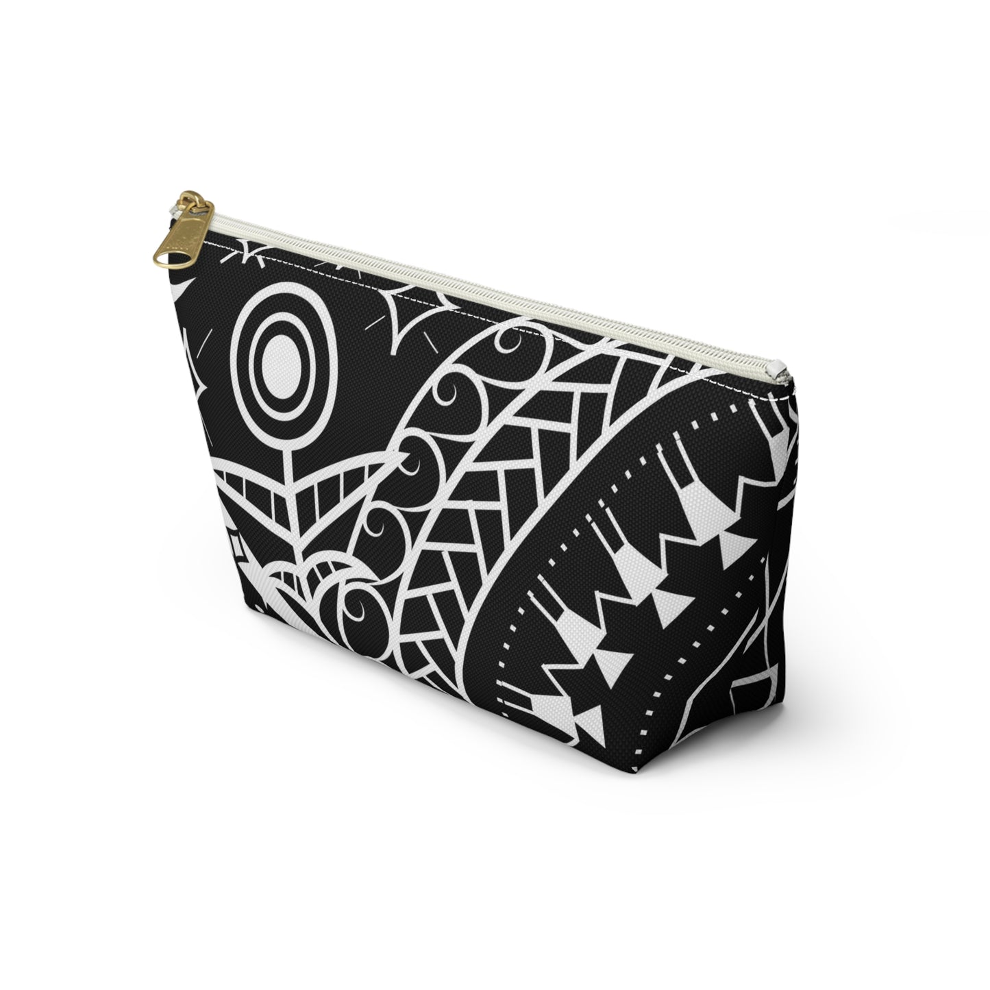 Haudenosaunee Graphic Accessory Pouch w T-bottom