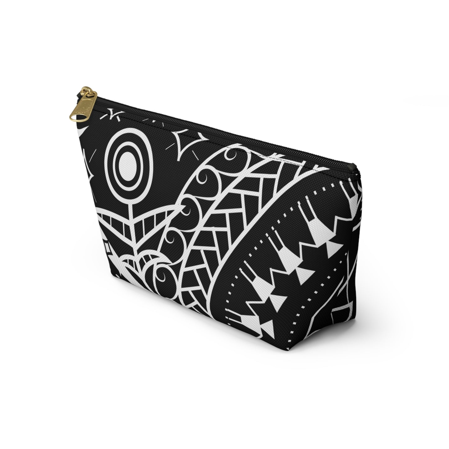 Haudenosaunee Graphic Accessory Pouch w T-bottom