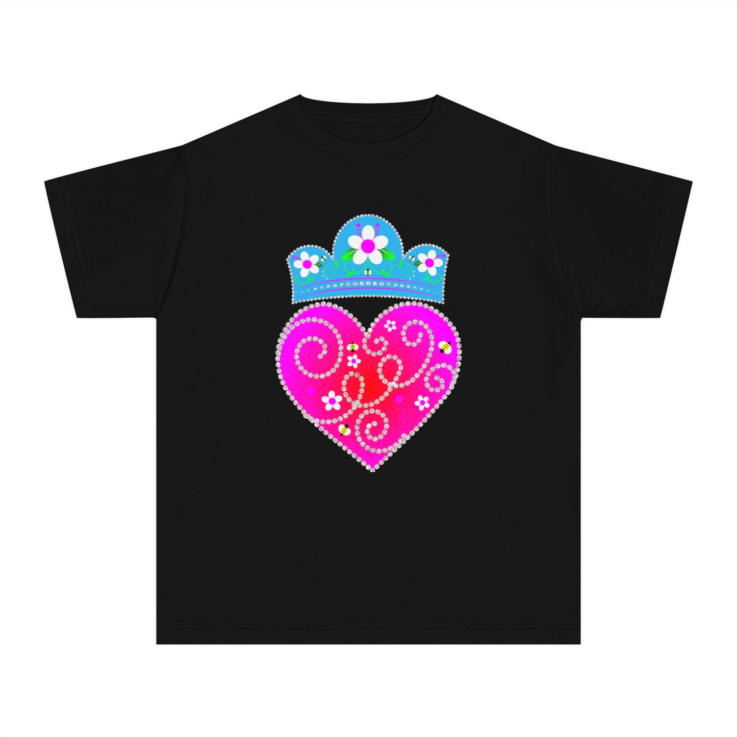 Beaded Crown Youth Midweight Tee