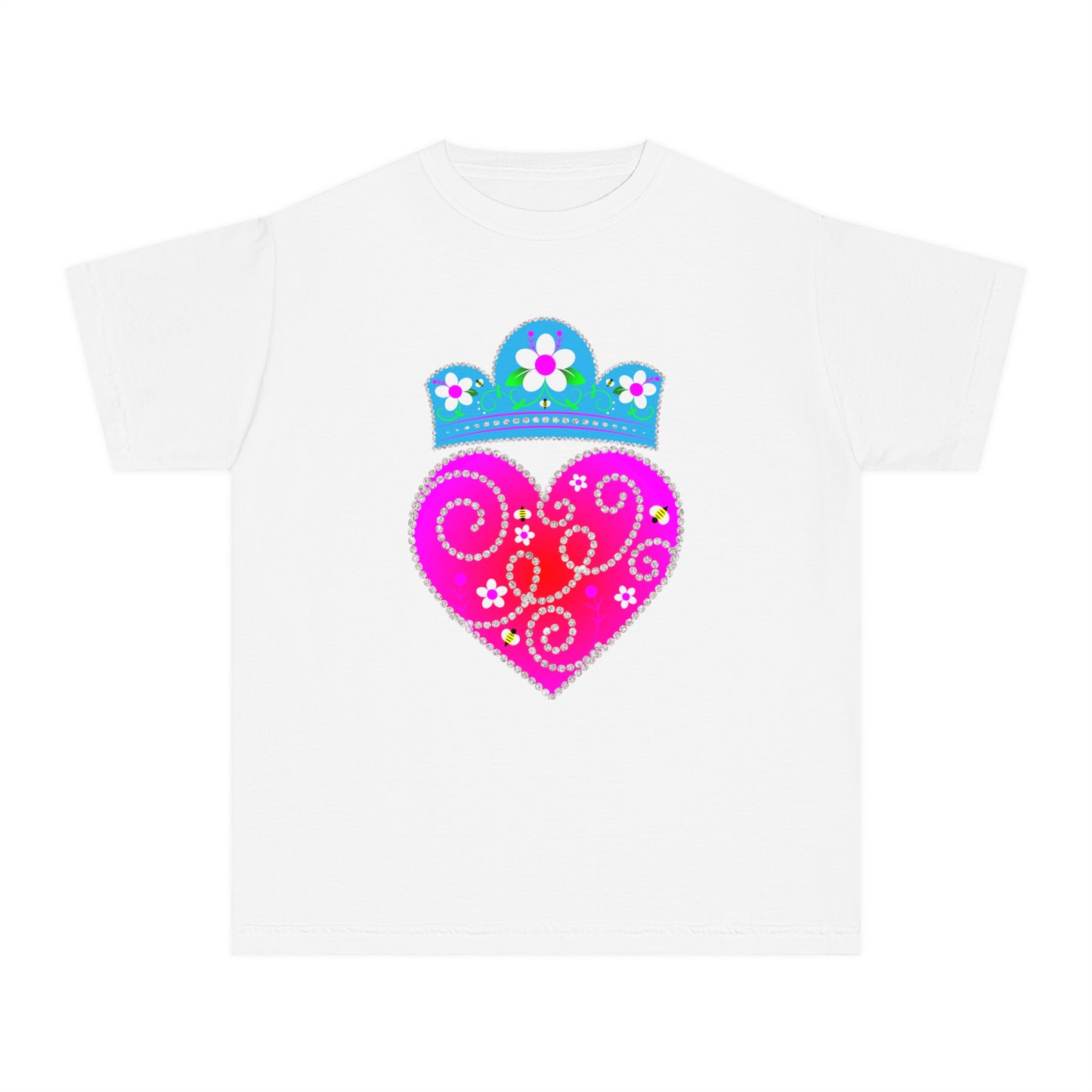 Beaded Crown Youth Midweight Tee