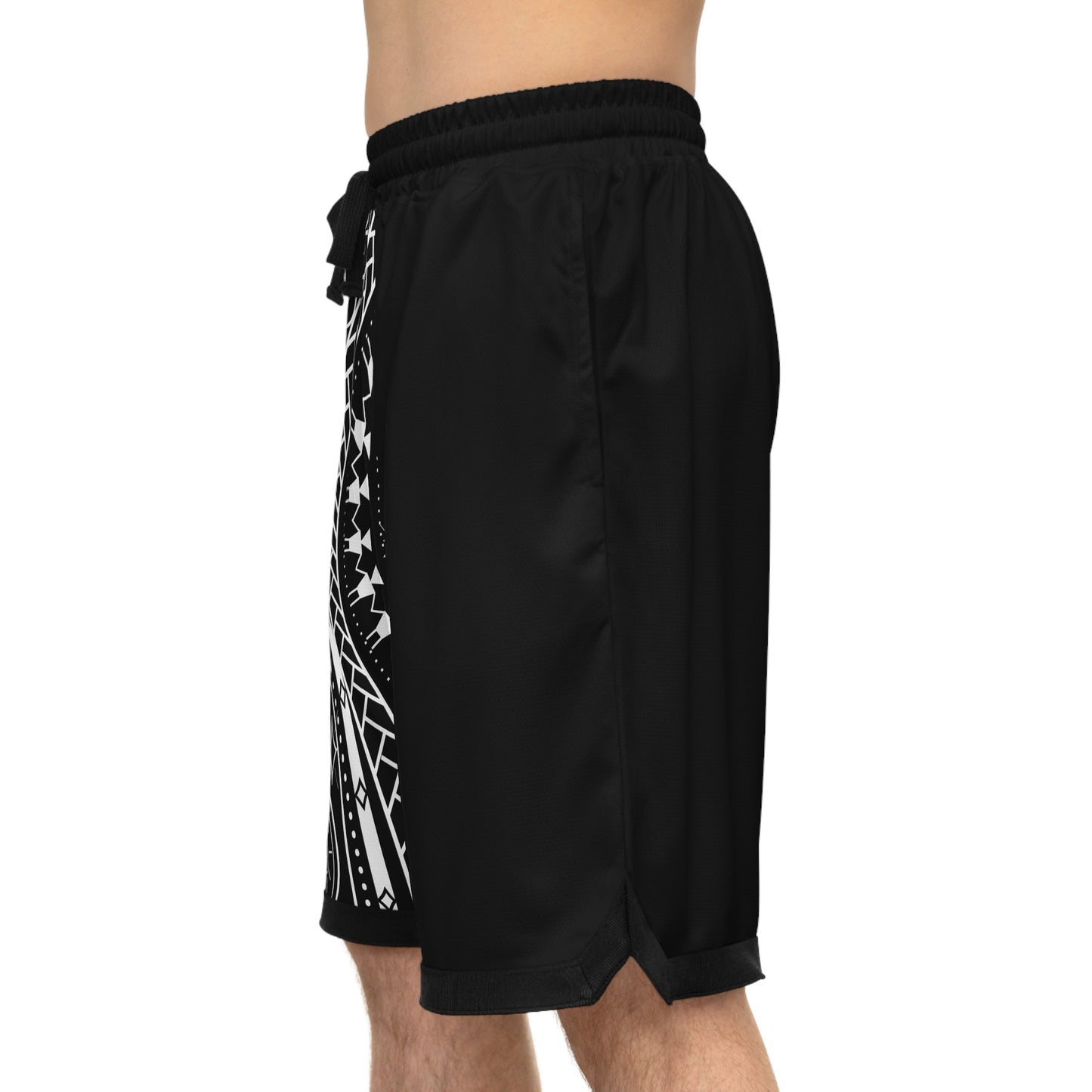 Basketball Rib Shorts (AOP)