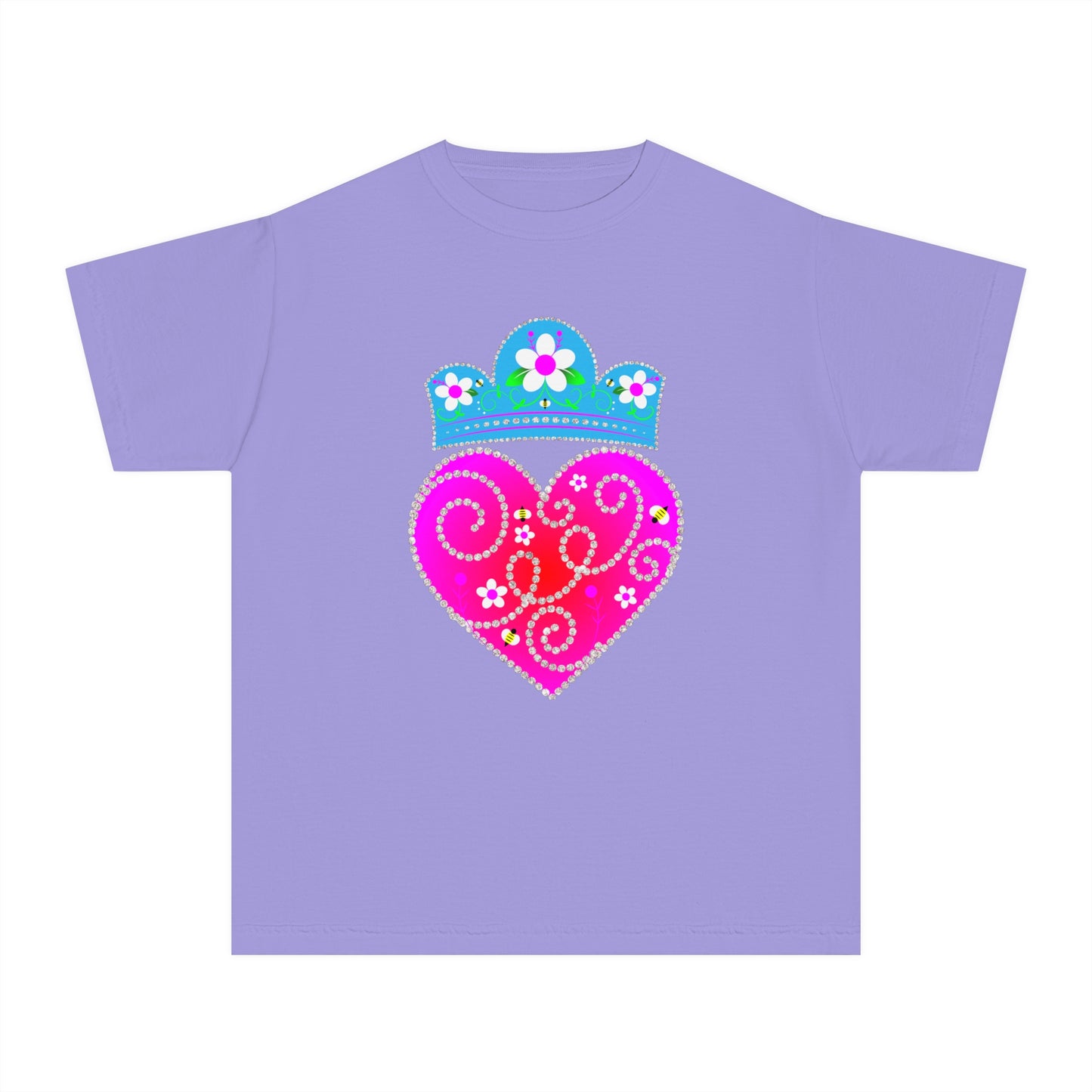 Beaded Crown Youth Midweight Tee