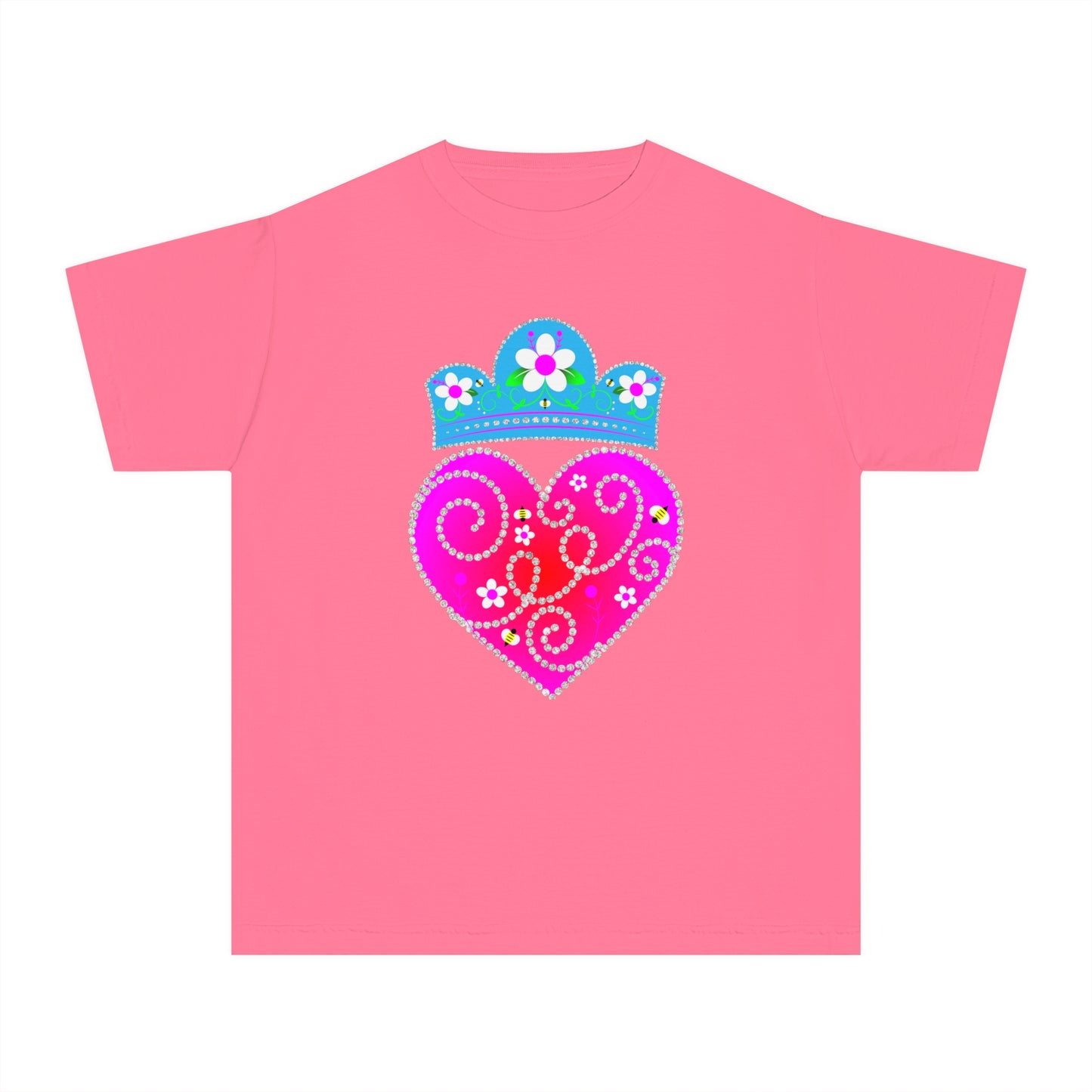 Beaded Crown Youth Midweight Tee