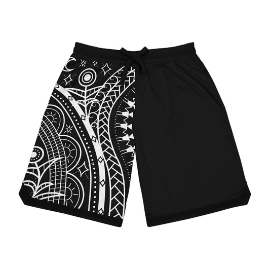 Basketball Rib Shorts (AOP)